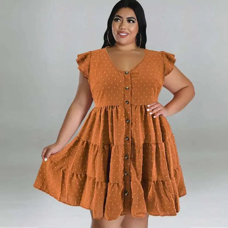 218205 Large Women's Dress with Ice Wrinkled Wool Ball Material Large Size Sexy Dress 2025 Party Summer Elegantes Casual Y2k
218205 Large Women's Dress with Ice Wrinkled Wool Ball Material Large Size Sexy Dress 2025 Party Summer Elegantes Casual Y2k