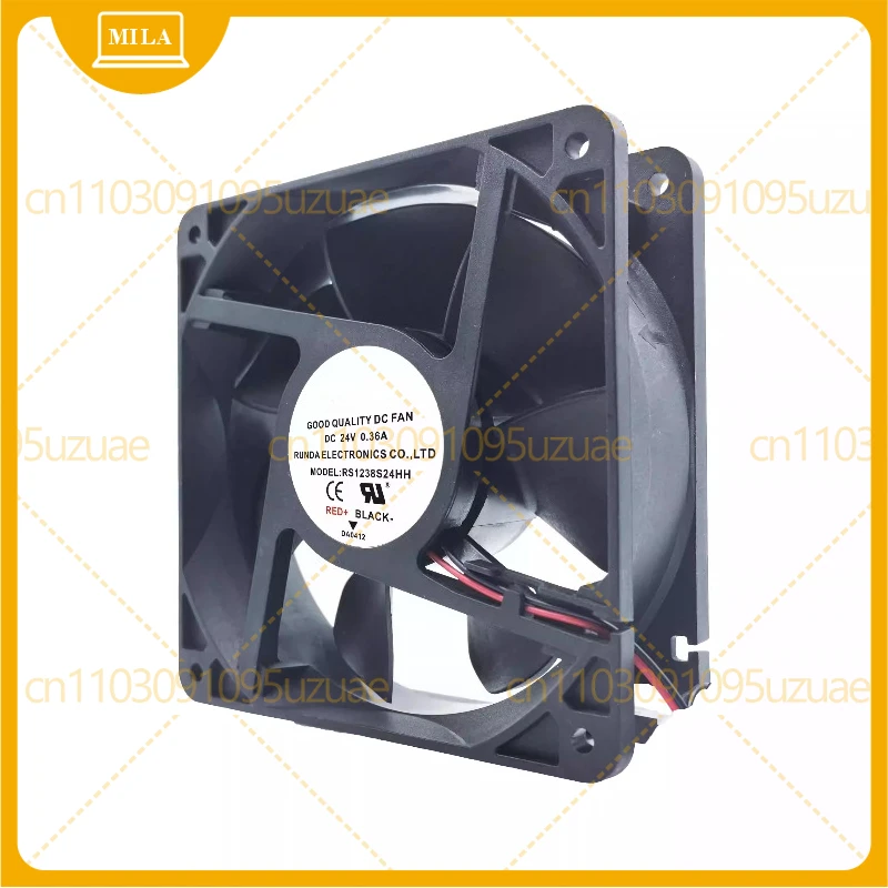 Новый вентилятор охлаждения RUNDA RS1238S24HH 24V 0.36A 12CM 12038
Новый вентилятор охлаждения RUNDA RS1238S24HH 24V 0.36A 12CM 12038
