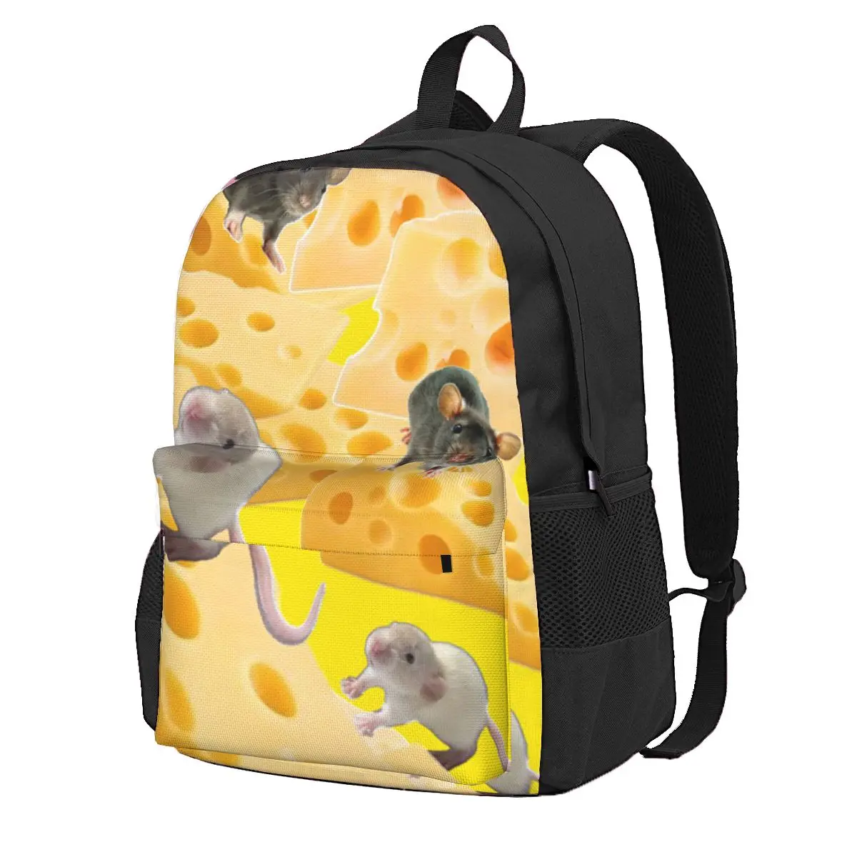 Rats Mouse Animal Cheese Student Backpack School Bag Hiking Travel Daypack for Boys Girls Fashion Bookbag Shoulder Bags
Rats Mouse Animal Cheese Student Backpack School Bag Hiking Travel Daypack for Boys Girls Fashion Bookbag Shoulder Bags