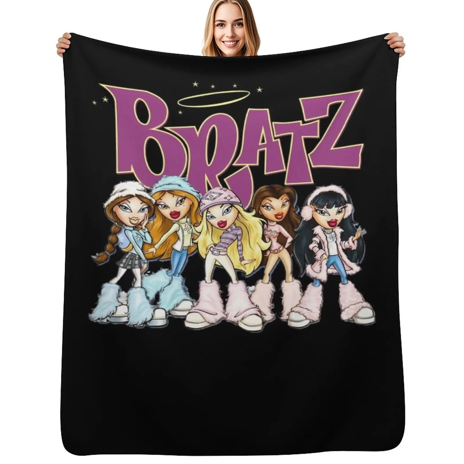 Bratz Premium \t Throw Blanket Wrinkle Resistant Lightweight Blanket
Bratz Premium \t Throw Blanket Wrinkle Resistant Lightweight Blanket