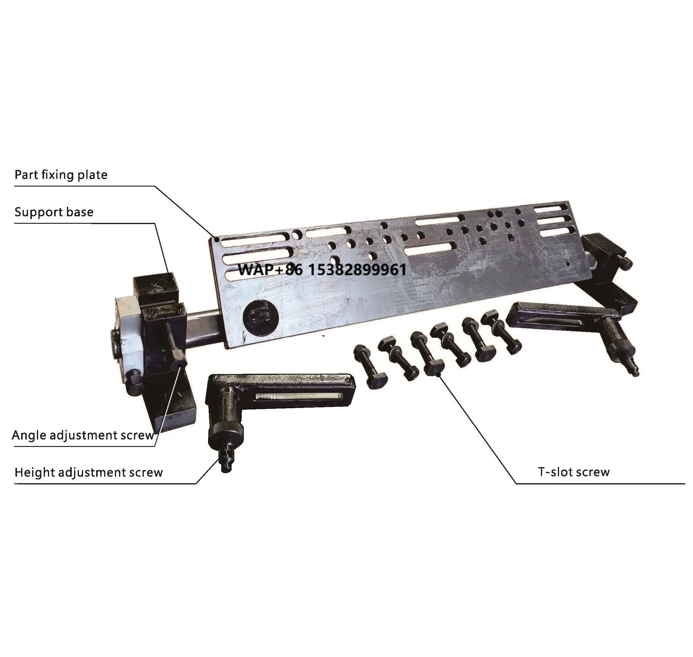 New Horizontal Cylinder Head Adjustable Universal 3-Axis Multifunctional Fixture with Mounting Plate
New Horizontal Cylinder Head Adjustable Universal 3-Axis Multifunctional Fixture with Mounting Plate