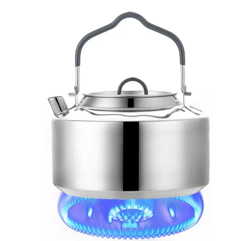 Camping Teapot Kettle Stainless Steel Open Fire Kettle For Boiling Water 1.2L Capacity Lightweight Fast Heating For Travel
Camping Teapot Kettle Stainless Steel Open Fire Kettle For Boiling Water 1.2L Capacity Lightweight Fast Heating For Travel