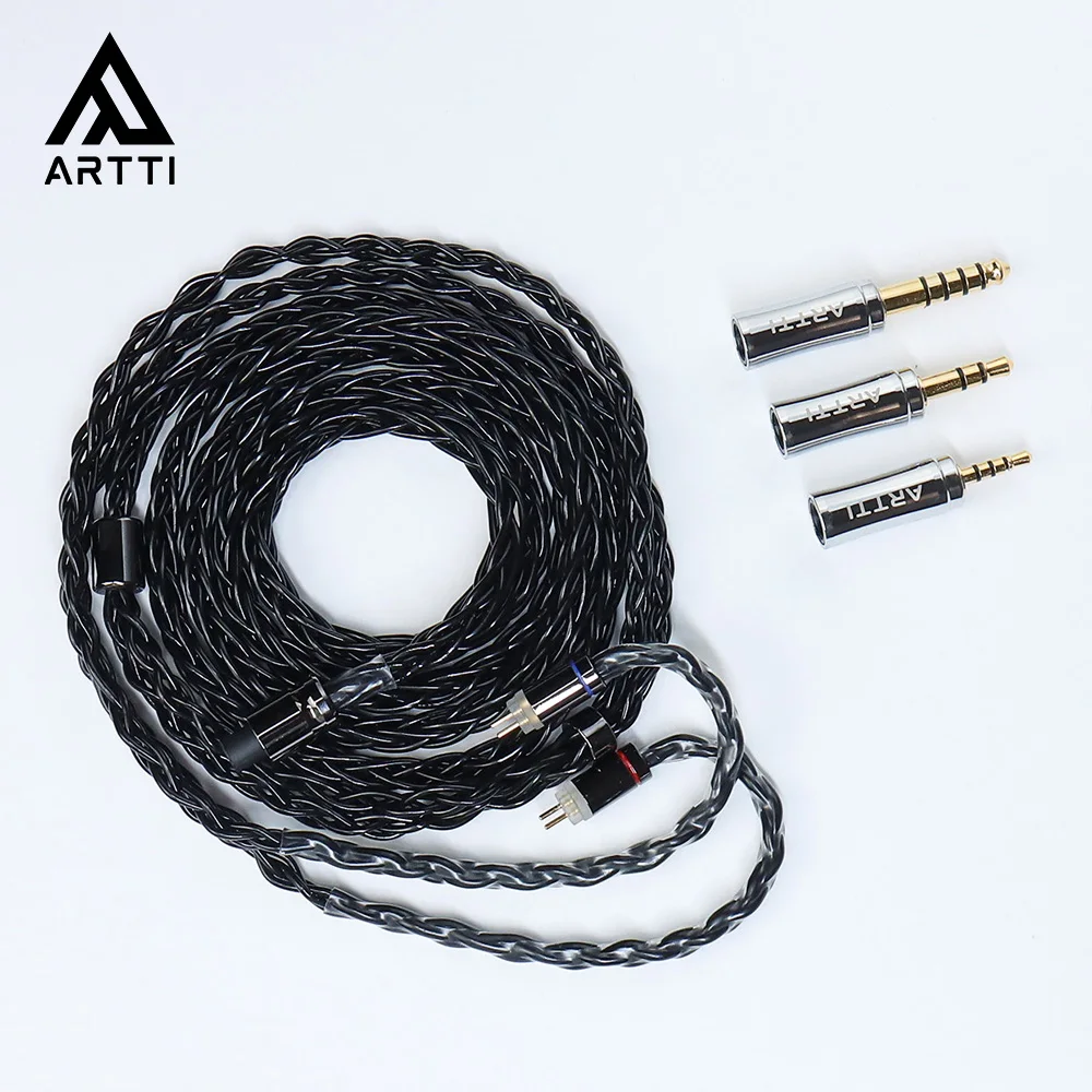 Кабель для наушников ARTTI WAVE A8, 8 ядер, 144 прядей, посеребренный, 7N медь, 2,5 + 3,5 + 4,4 м, 3 в 1, металлический штекер, 2-контактный/QDC/MMCX, разъем
Кабель для наушников ARTTI WAVE A8, 8 ядер, 144 прядей, посеребренный, 7N медь, 2,5 + 3,5 + 4,4 м, 3 в 1, металлический штекер, 2-контактный/QDC/MMCX, разъем
