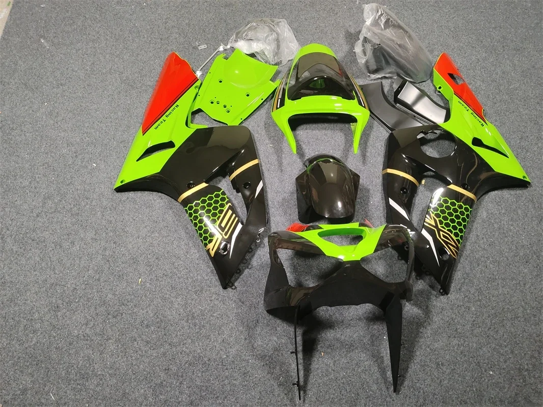 New ABS Motorcycle Fairings Kit Fit For Kawasaki Ninja ZX-6R ZX6R 636 2003 2004 03 04 Bodywork Set Green Red Custom
New ABS Motorcycle Fairings Kit Fit For Kawasaki Ninja ZX-6R ZX6R 636 2003 2004 03 04 Bodywork Set Green Red Custom