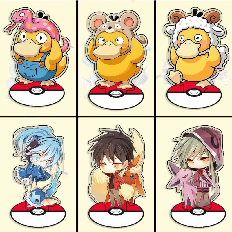 Recycled Acrylic Standees for Pokemon Psyduck Fuecoco Vaporeon Alolan Vulpix Decoration Decorative Creativity Cute Gift15cm
Recycled Acrylic Standees for Pokemon Psyduck Fuecoco Vaporeon Alolan Vulpix Decoration Decorative Creativity Cute Gift15cm