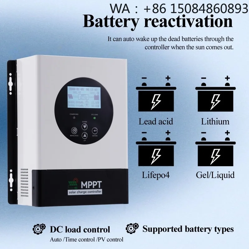Auto Adapt 40A MPPT Solar Charge Controller, Solar Accessories, 12V-48V Wide Voltage, Intelligent Solar Power Regulator
Auto Adapt 40A MPPT Solar Charge Controller, Solar Accessories, 12V-48V Wide Voltage, Intelligent Solar Power Regulator