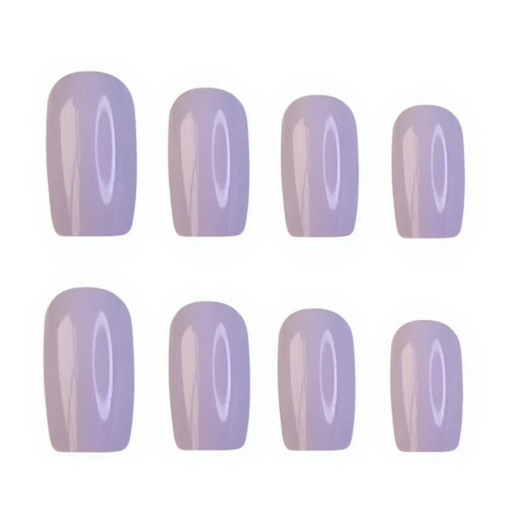 48Pcs Glossy Purple Fake Nails With Glue Acrylic Press On Nail DIY Long Square Shaped Full Cover Finger Tips Manicure Accessory
48Pcs Glossy Purple Fake Nails With Glue Acrylic Press On Nail DIY Long Square Shaped Full Cover Finger Tips Manicure Accessory