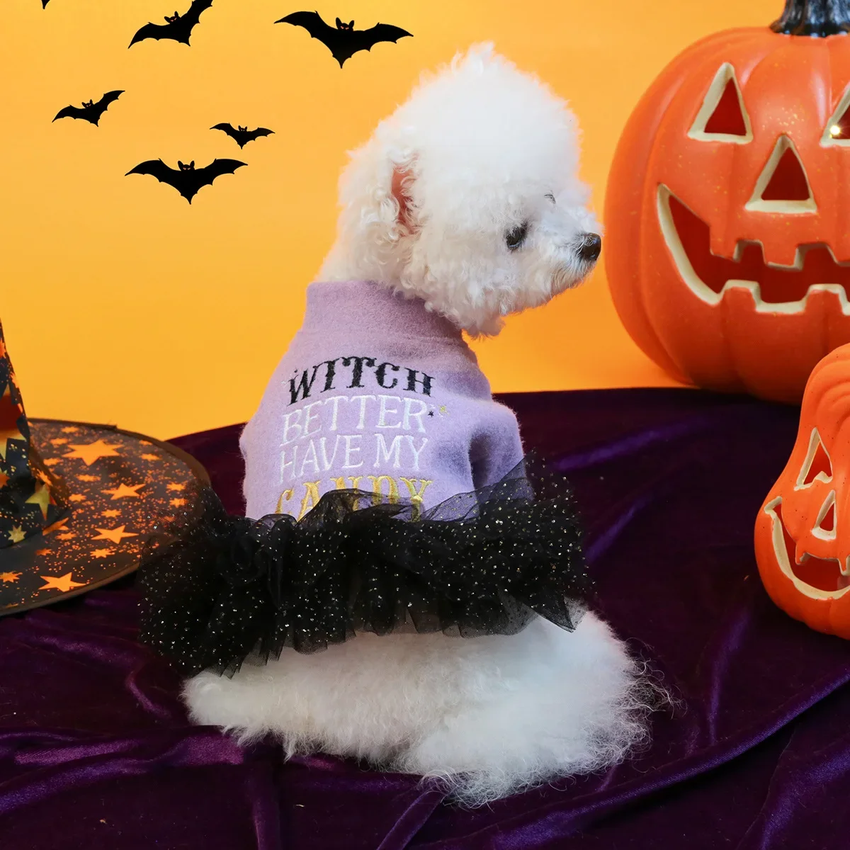 New Winter Pet Clothes Halloween Patchwork Skirt Plus Fleece Thick Dog Hoodie Warm Fashion Design Cat Clothes
New Winter Pet Clothes Halloween Patchwork Skirt Plus Fleece Thick Dog Hoodie Warm Fashion Design Cat Clothes