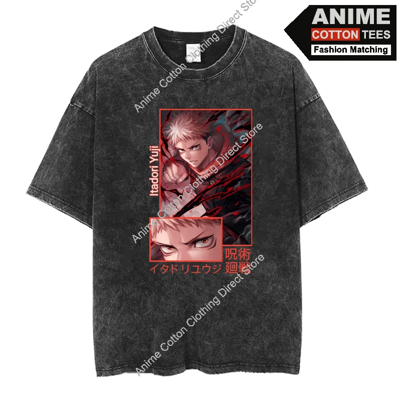 Anime Itadori Yuji Close-up Cover Print T-shirt Y2k Harajuku Hip Hop Street Casual Unisex Oversized Loose Tees Cotton T Shirt
Anime Itadori Yuji Close-up Cover Print T-shirt Y2k Harajuku Hip Hop Street Casual Unisex Oversized Loose Tees Cotton T Shirt
