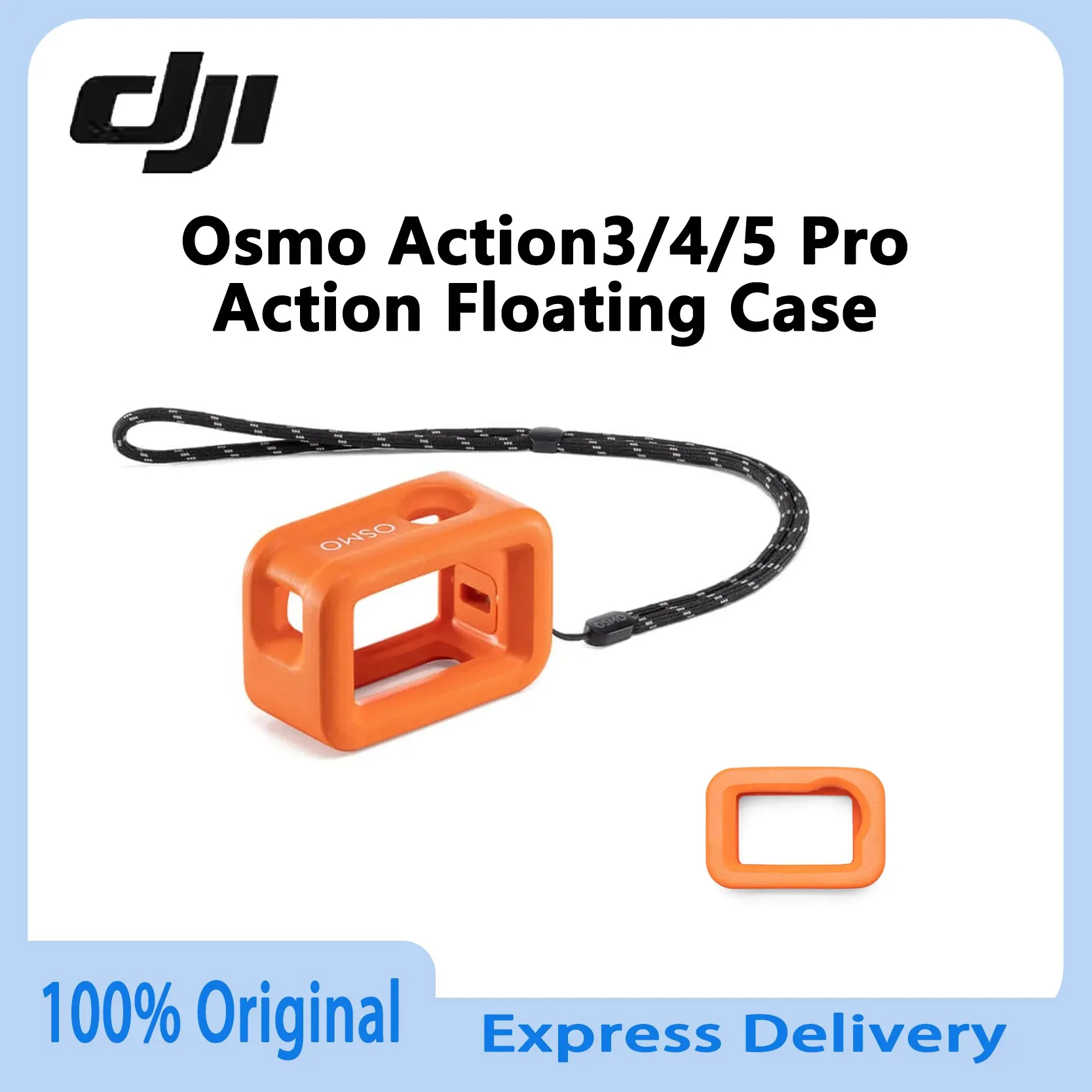Оригинальный плавающий чехол DJI Osmo Action с защитой от затоньания и функцией плавучести для Osmo Action 5 Pro 4, официальный аксессуар
Оригинальный плавающий чехол DJI Osmo Action с защитой от затоньания и функцией плавучести для Osmo Action 5 Pro 4, официальный аксессуар