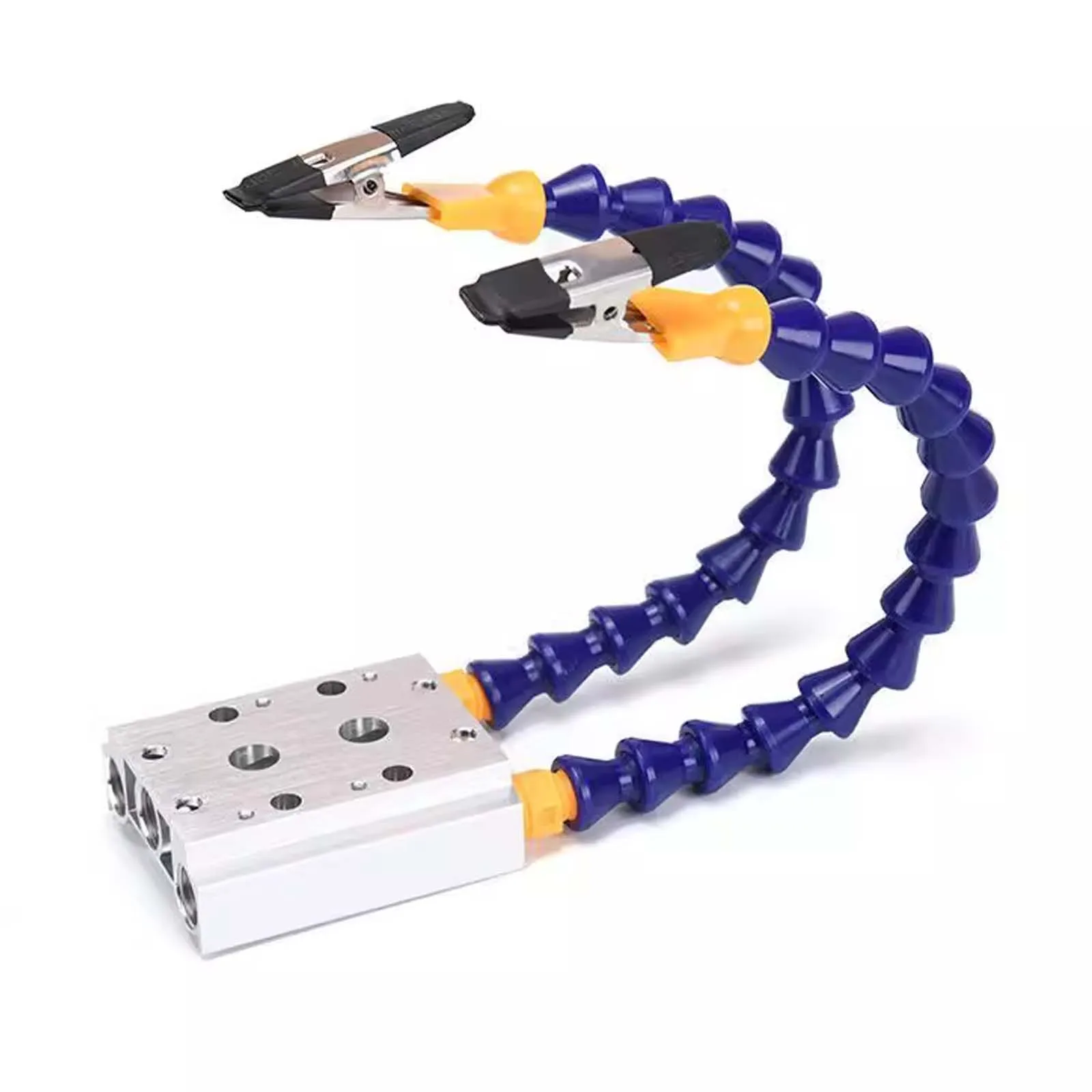 Bench Vise Table Clamp Soldering Station with Flexible Arms, Soldering Iron Holder PCB Welding Repair Tool
Bench Vise Table Clamp Soldering Station with Flexible Arms, Soldering Iron Holder PCB Welding Repair Tool