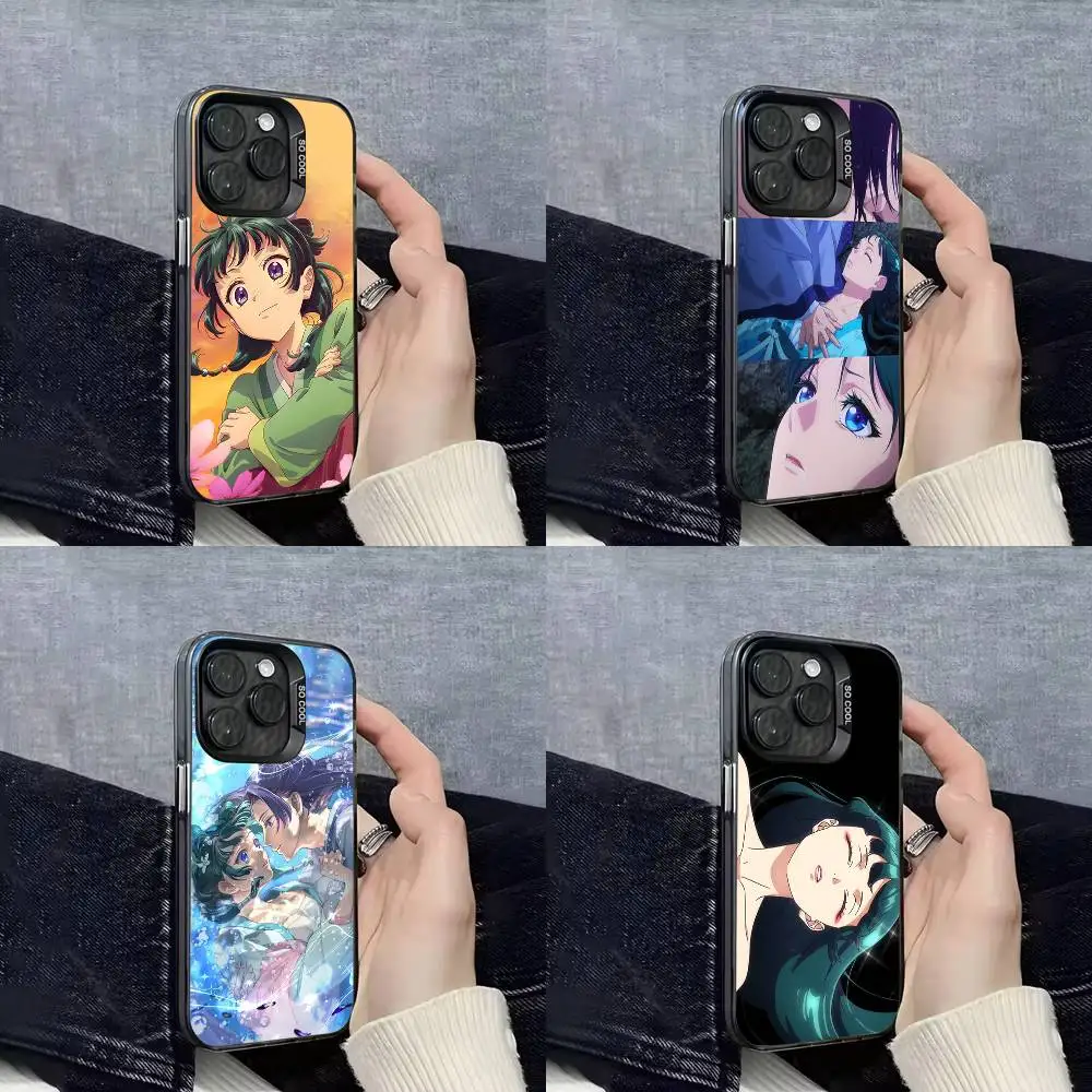 The Apothecary D-Diaries Maomao Jinshi Phone Case For iPhone 16,15,14,13,12,11,Mini,Pro,E,SE4,XS,MAX Black Candy Matte Cover
The Apothecary D-Diaries Maomao Jinshi Phone Case For iPhone 16,15,14,13,12,11,Mini,Pro,E,SE4,XS,MAX Black Candy Matte Cover