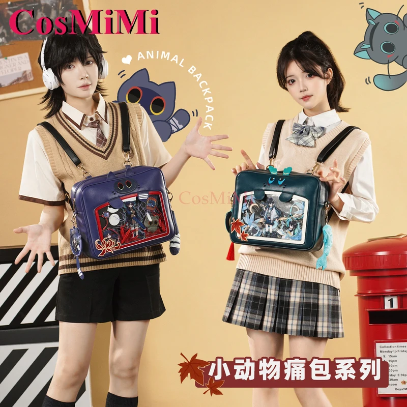 CosMiMi Game Honkai: Star Rail Dan Heng/Blade Cosplay Fashion Single-Shoulder Bag Daily Backpack Messenger Bag Lovely Itabag New
CosMiMi Game Honkai: Star Rail Dan Heng/Blade Cosplay Fashion Single-Shoulder Bag Daily Backpack Messenger Bag Lovely Itabag New