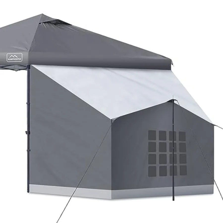 Side Tent for 10' x 10' Pop Up Canopy, 1/2 Person Camping Tent, Easy Set Up Gazebo, Compatible with 10' Wide Canopy Tent
Side Tent for 10' x 10' Pop Up Canopy, 1/2 Person Camping Tent, Easy Set Up Gazebo, Compatible with 10' Wide Canopy Tent