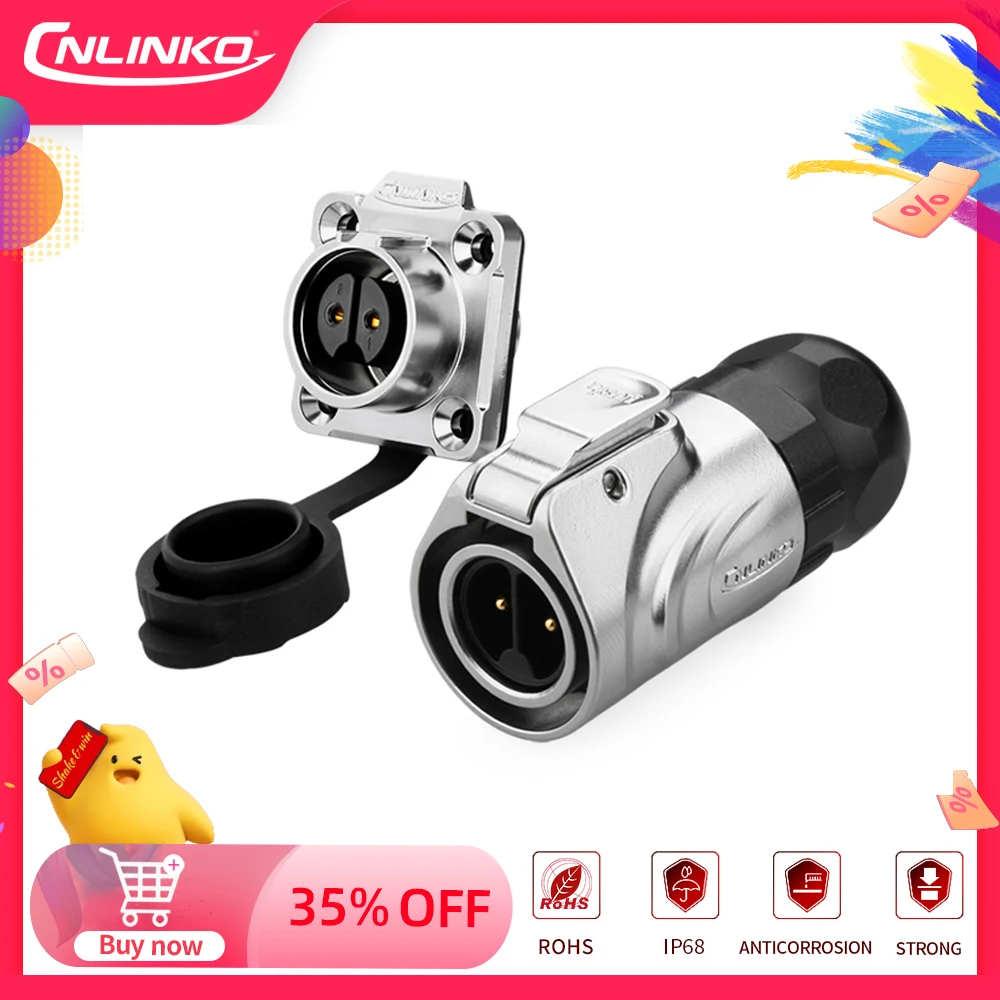 CNLINKO M16 Metal Housing Panel Mount Wire IP68 Power Cable Waterproof Connector M16 2 3 4 5 7 8 9 Pin Socket & Plug Connectors
CNLINKO M16 Metal Housing Panel Mount Wire IP68 Power Cable Waterproof Connector M16 2 3 4 5 7 8 9 Pin Socket & Plug Connectors