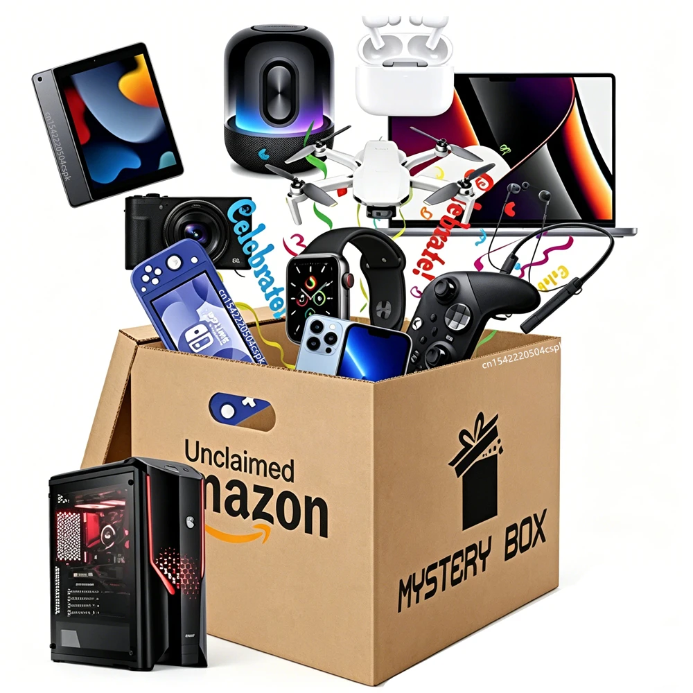 Real Mystery Box Random Electronic Blind Box Luck Bag Surprise Birthday Gift Includes Laptop, Smartwatch, Mouse, Headset More
Real Mystery Box Random Electronic Blind Box Luck Bag Surprise Birthday Gift Includes Laptop, Smartwatch, Mouse, Headset More