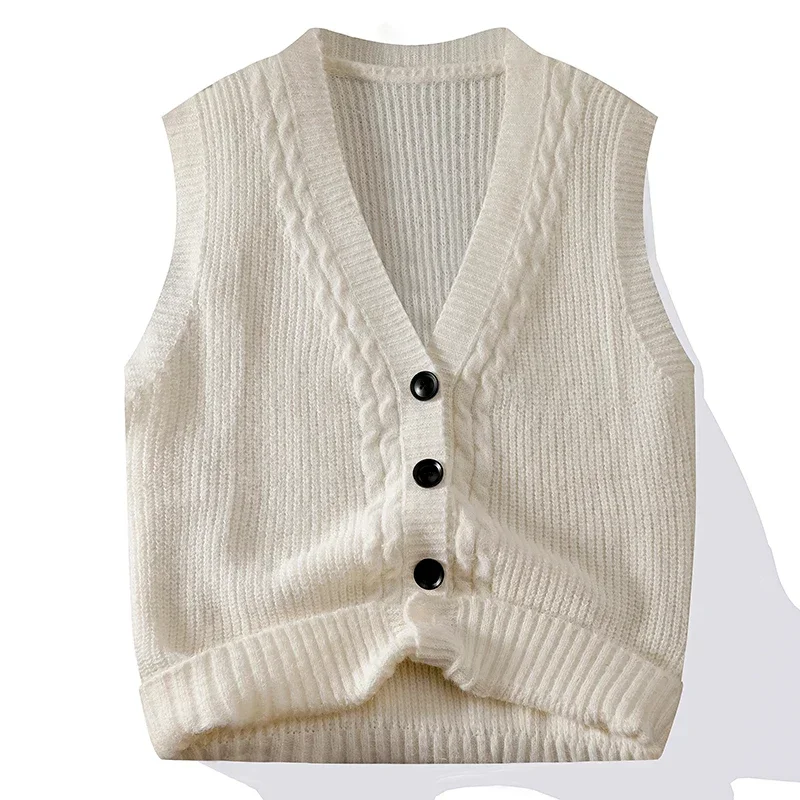 Warm Home Wear New Men's Autumn and Winter Cardigan Sweater Loose Sleeveless Thick Sweater Men Outside with Warm Pajamas
Warm Home Wear New Men's Autumn and Winter Cardigan Sweater Loose Sleeveless Thick Sweater Men Outside with Warm Pajamas