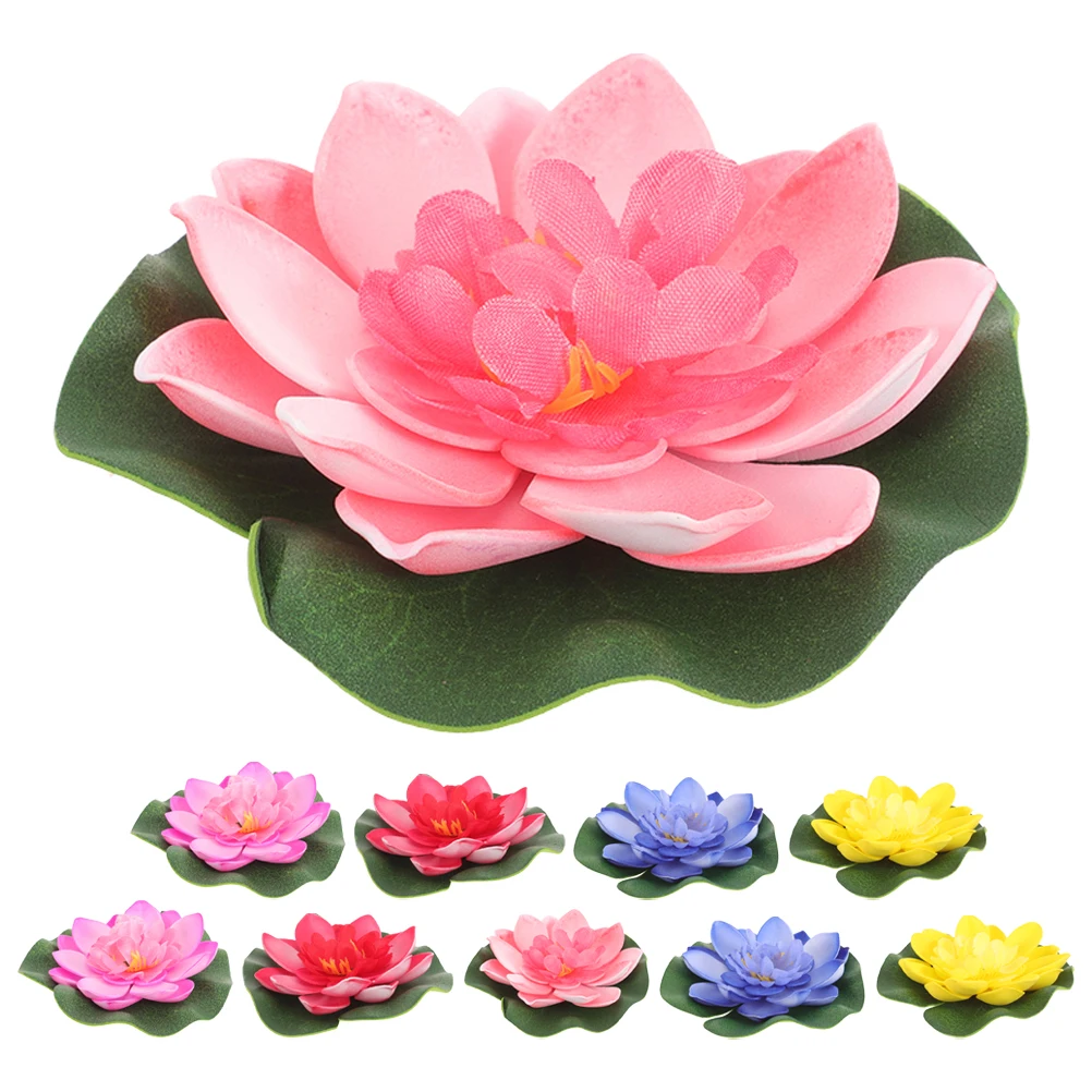 10pcs Floating Artificial Lotus Leaves Aquarium Decoration Betta Fish Tank PlantsAquatic Pond Simulation Lotus Flower Accessory
10pcs Floating Artificial Lotus Leaves Aquarium Decoration Betta Fish Tank PlantsAquatic Pond Simulation Lotus Flower Accessory