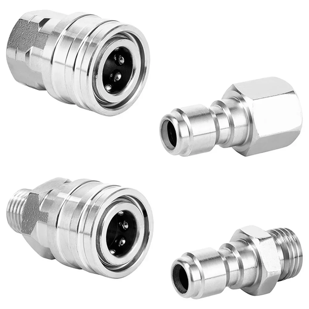 Efficient Quick Connect High-Pressure Washer Adapter High-Pressure Performance Stainless Steel Water Connector
Efficient Quick Connect High-Pressure Washer Adapter High-Pressure Performance Stainless Steel Water Connector