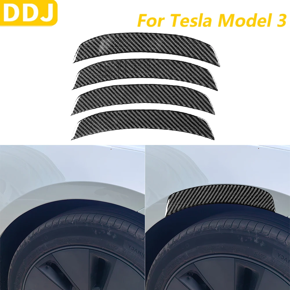 For Tesla Model 3 Highland 2023-2025 Carbon Fiber Automobile Wheel Header Panel Trim Cover Car Accessories Decoration Sticker
For Tesla Model 3 Highland 2023-2025 Carbon Fiber Automobile Wheel Header Panel Trim Cover Car Accessories Decoration Sticker