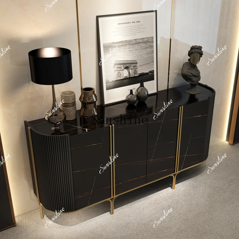 Italian light luxury entrance villa large flat floor living room locker FT
Italian light luxury entrance villa large flat floor living room locker FT