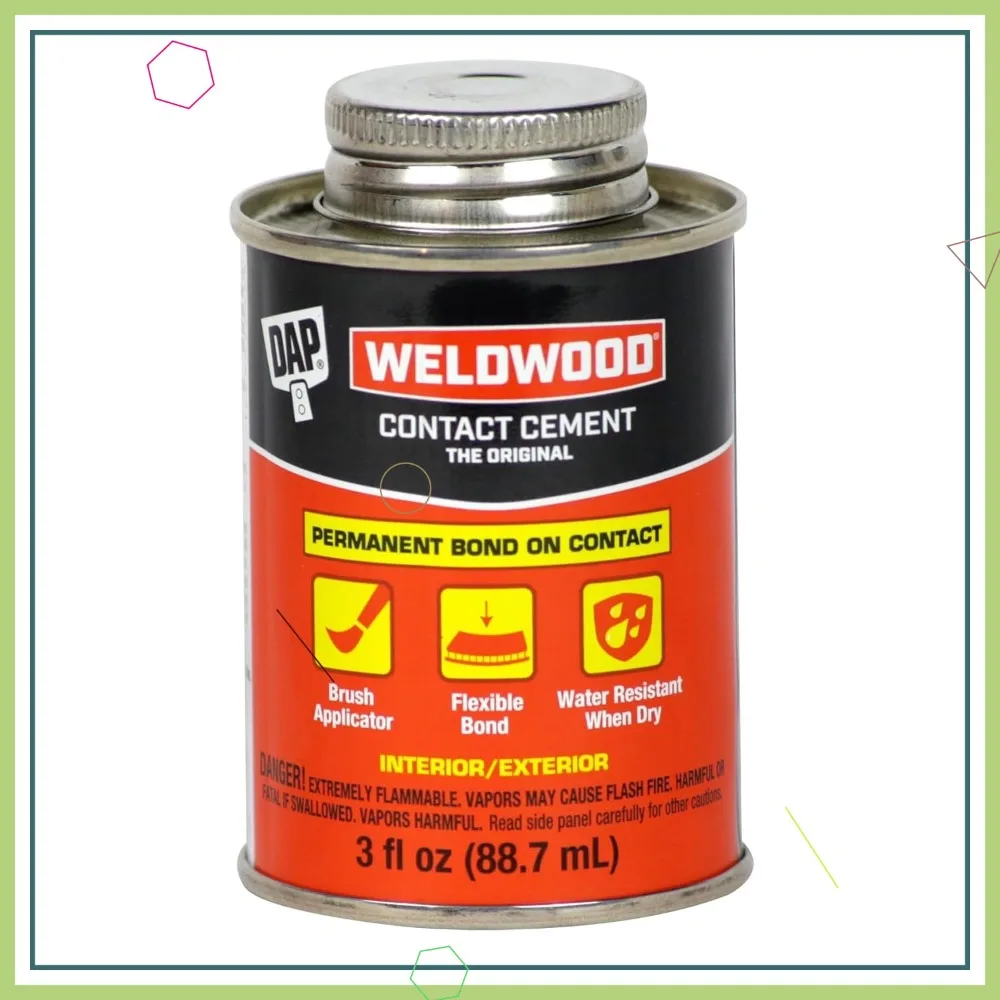 Professional Contact Cement for Woodworking, 3 oz Tan
Professional Contact Cement for Woodworking, 3 oz Tan