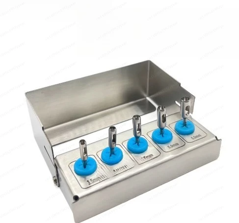 09816 Dental Implant Kit With Trephine Drill Bit Tissue Punch Low Speed Machine Dental Implant Tool Kit
09816 Dental Implant Kit With Trephine Drill Bit Tissue Punch Low Speed Machine Dental Implant Tool Kit