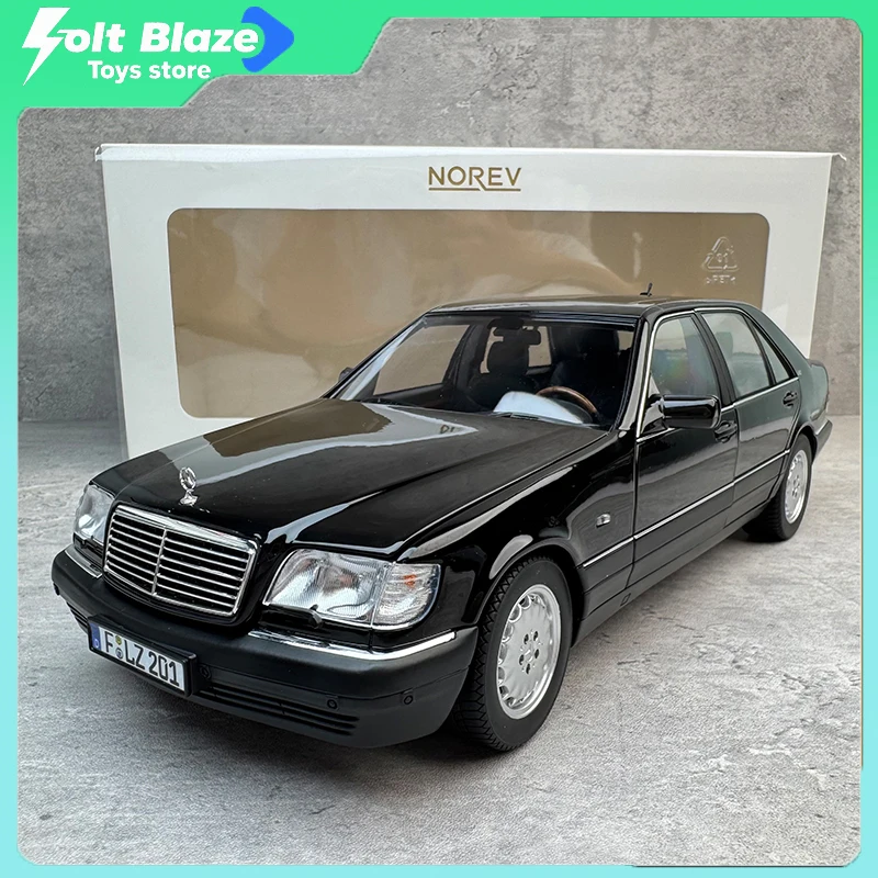 NOREV 1/18 Mercedes Benz S600 W140 седьмого поколения S-класса, литая под давлением модель автомобиля, коллекция автомобилей, игрушка на день рождения для мальчика, подарок
NOREV 1/18 Mercedes Benz S600 W140 седьмого поколения S-класса, литая под давлением модель автомобиля, коллекция автомобилей, игрушка на день рождения для мальчика, подарок
