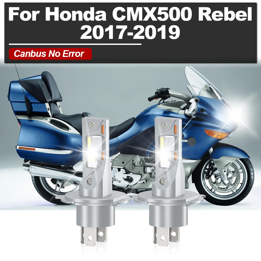 12V Motorcycle LED Headlights 120W High and Low Beam Moto Lights 6000K White Plug And Play For Honda CMX500 Rebel 2017 2018 2019
12V Motorcycle LED Headlights 120W High and Low Beam Moto Lights 6000K White Plug And Play For Honda CMX500 Rebel 2017 2018 2019