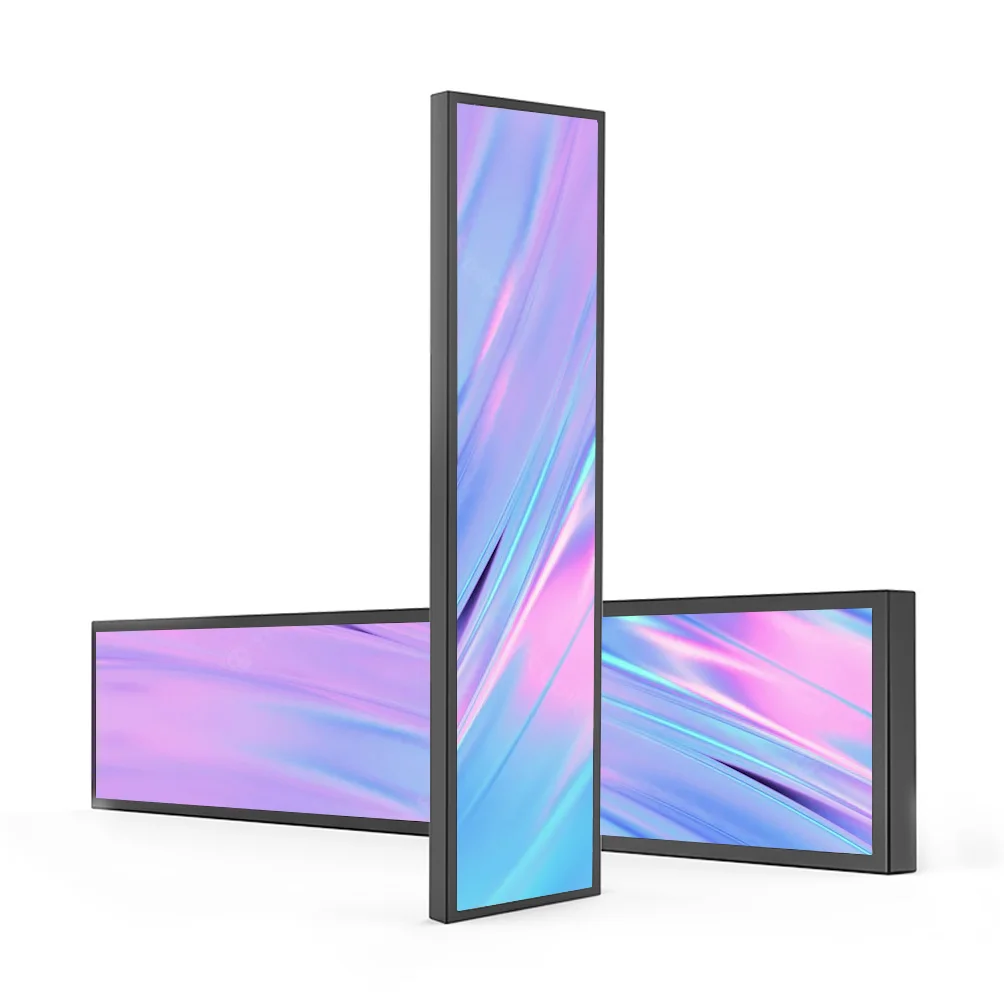 19 Inch 21 Inch 24 Inch Mini Size Stretched bar Screen Indoor Digital Signage Wall Mount Long Strip Stretched bar Lcd Display
19 Inch 21 Inch 24 Inch Mini Size Stretched bar Screen Indoor Digital Signage Wall Mount Long Strip Stretched bar Lcd Display