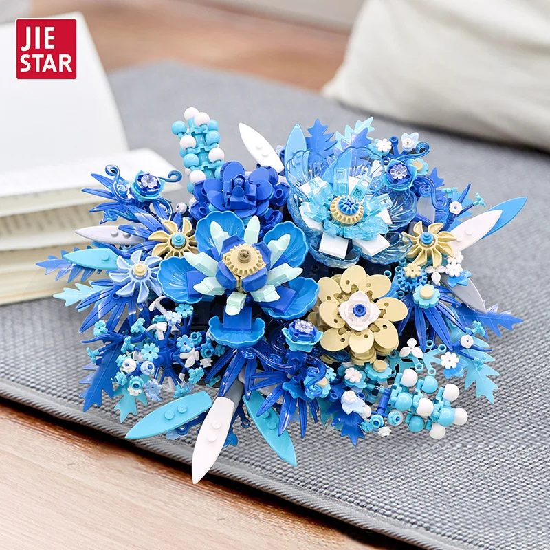 917pcs Plant Flower Model Star Flower Sea Bouquet Eternal Flower Building Blocks Set Adult Children's Toys Valentine's Day Gift
917pcs Plant Flower Model Star Flower Sea Bouquet Eternal Flower Building Blocks Set Adult Children's Toys Valentine's Day Gift