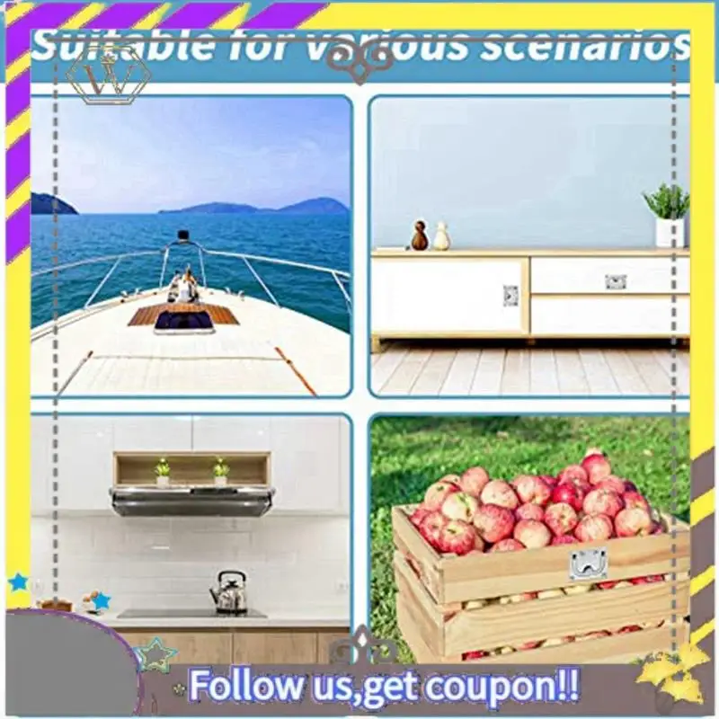 ABXV-Hatch Latch Solid Boat Hatch Handles Replacement Parts For Boat Deck Hatch Handles Ring Pulls Recessed Cover Handles Silver
ABXV-Hatch Latch Solid Boat Hatch Handles Replacement Parts For Boat Deck Hatch Handles Ring Pulls Recessed Cover Handles Silver