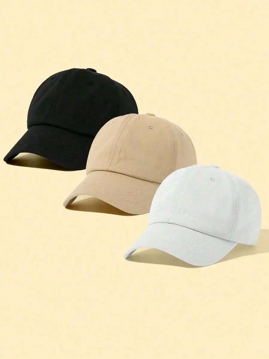 Classic Solid Color Minimalist Baseball Cap Unisex Adjustable Lightweight Sun Protection Hat
Classic Solid Color Minimalist Baseball Cap Unisex Adjustable Lightweight Sun Protection Hat