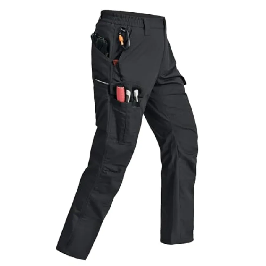 Rapoo Mens Cargo Pants Ripstop Water Resistant Breathable Tactical Hiking Pants with 7 Pockets
Rapoo Mens Cargo Pants Ripstop Water Resistant Breathable Tactical Hiking Pants with 7 Pockets