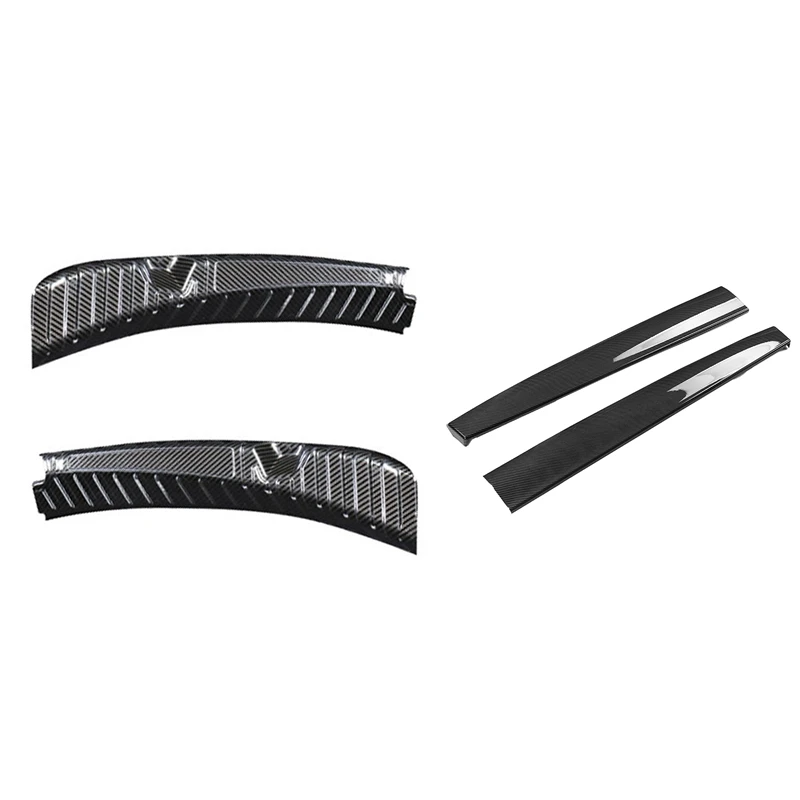 Newcarbon Fiber Rear Trunk Bumper Protector Guard Trunk Inner Cover Trim With Model3 Car Center Console Trim
Newcarbon Fiber Rear Trunk Bumper Protector Guard Trunk Inner Cover Trim With Model3 Car Center Console Trim