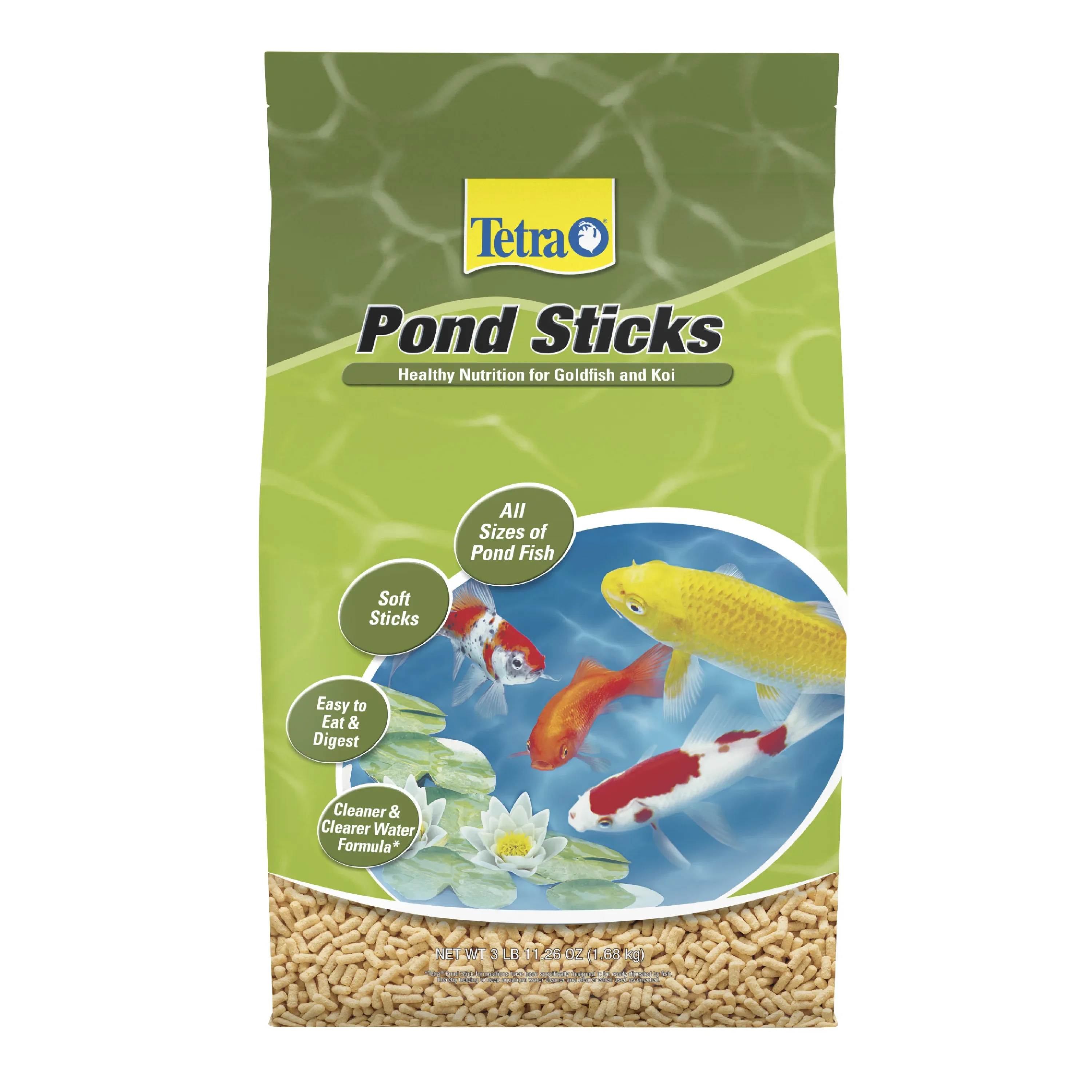 Pond Sticks Fish Food for Goldfish Koi Nutrition Balanced Formula 3.7 lb Bag
Pond Sticks Fish Food for Goldfish Koi Nutrition Balanced Formula 3.7 lb Bag