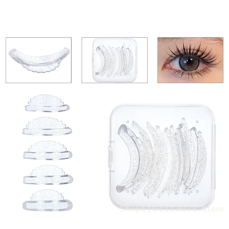 5 Pairs/Box Silicone Eyelash Perm Pad Recycling Lashes Rods Shield Lifting 3D Eyelash Curler Accessories Applicator Tools
5 Pairs/Box Silicone Eyelash Perm Pad Recycling Lashes Rods Shield Lifting 3D Eyelash Curler Accessories Applicator Tools