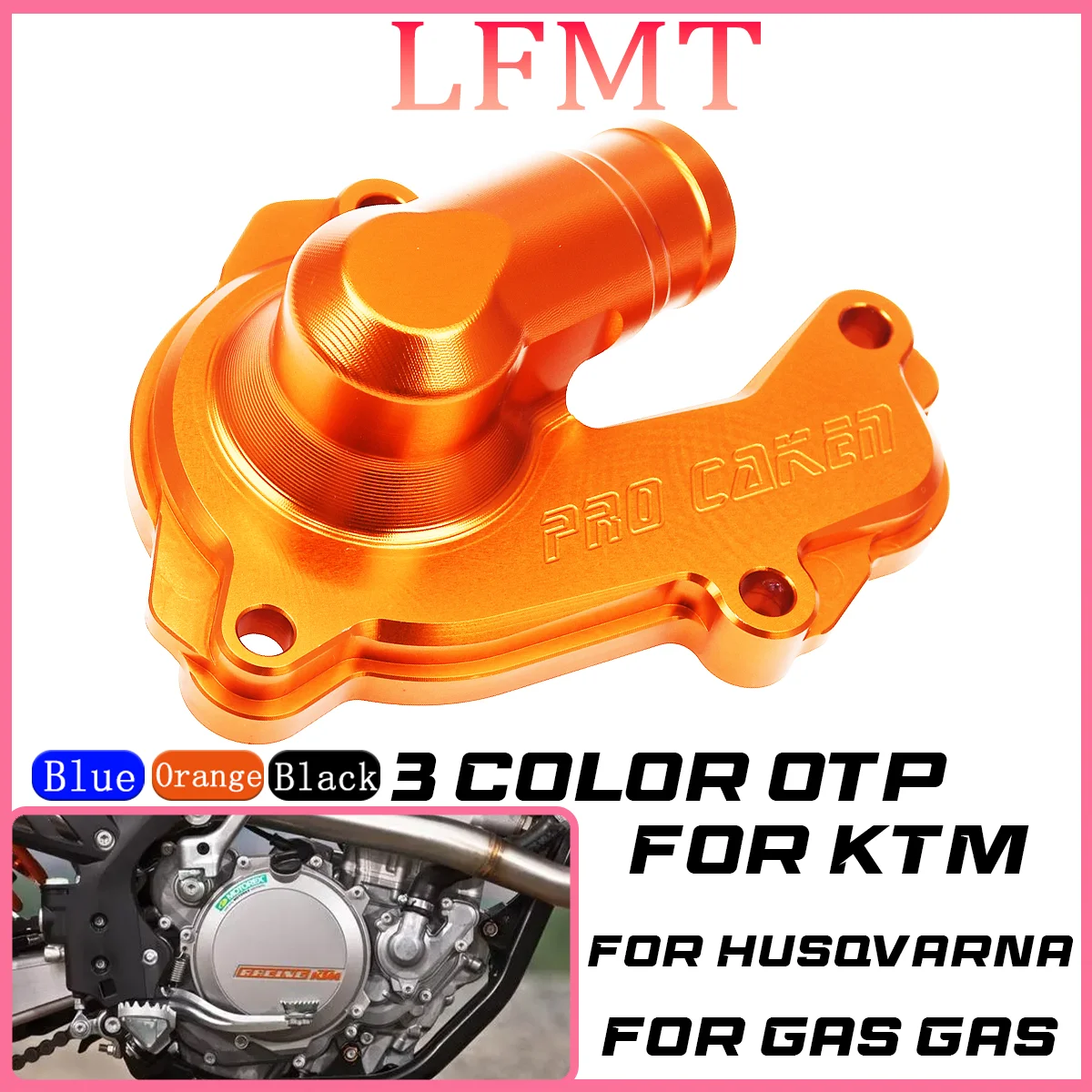 Motorcycle CNC Water Pump Guard Cover Protector For KTM EXC-F 250 EXC-F350 SX-F250 SX-F350 XC-F250 XC-F350 HUSQVARNA 2017-2023
Motorcycle CNC Water Pump Guard Cover Protector For KTM EXC-F 250 EXC-F350 SX-F250 SX-F350 XC-F250 XC-F350 HUSQVARNA 2017-2023