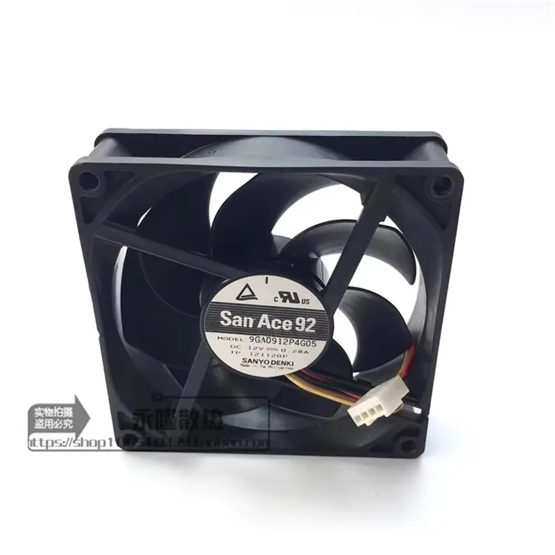 Original 9CM 90 * 90 * 25MM dual ball CPU chassis cooling fan 12V 0.28A 9GA0912P4G05 4-wire PWM temperature contro
Original 9CM 90 * 90 * 25MM dual ball CPU chassis cooling fan 12V 0.28A 9GA0912P4G05 4-wire PWM temperature contro