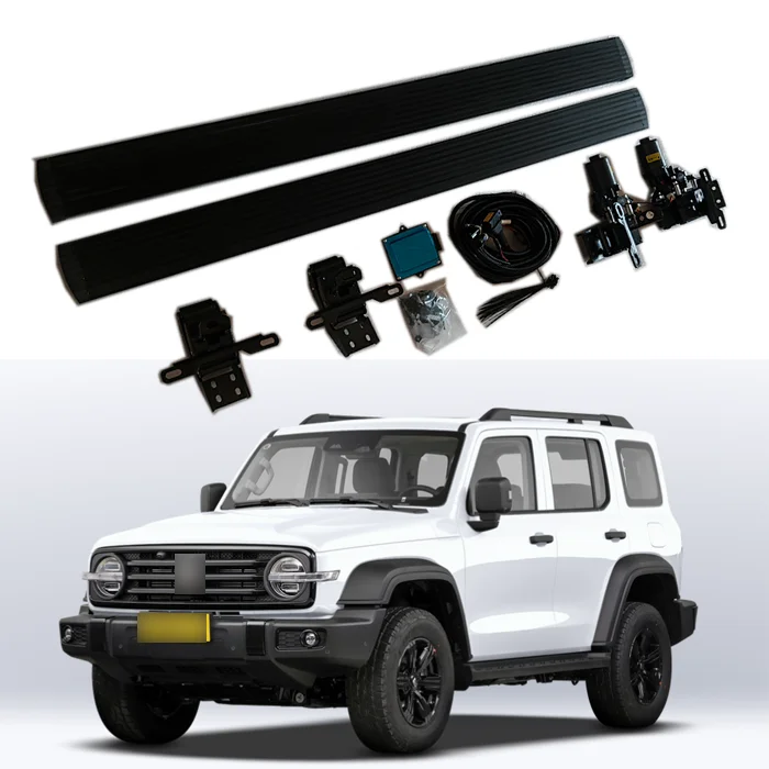 Manufacturer Hotsale Automatic Power Step Electric Running Boards Side Steps Pedal Six Bracket for tank 300 Running Board
Manufacturer Hotsale Automatic Power Step Electric Running Boards Side Steps Pedal Six Bracket for tank 300 Running Board