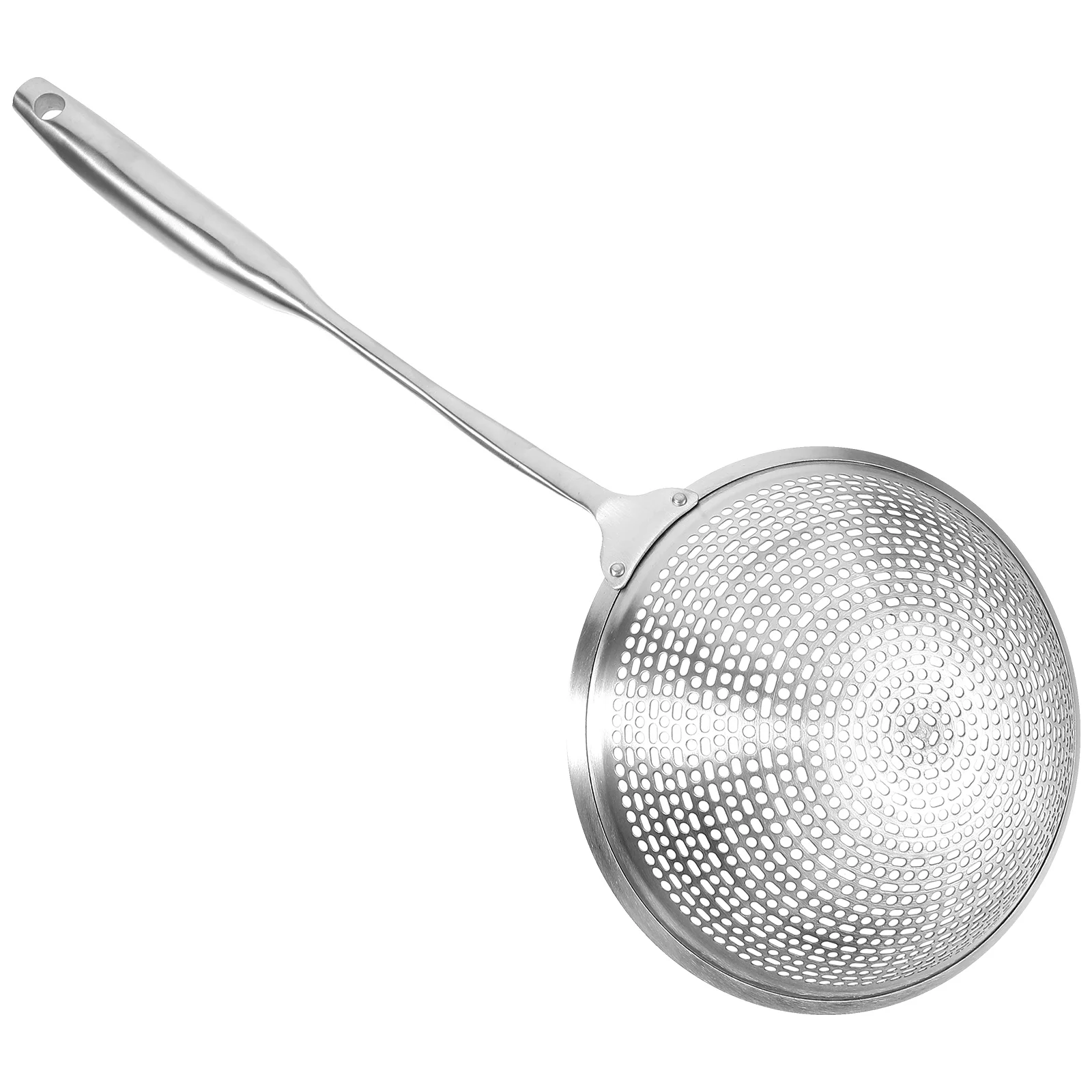 Stainless Steel Slotted Spoon Large Kitchen Colander Rustproof Food Strainer Hangable Oil Filter Long Handle Tool Silver
Stainless Steel Slotted Spoon Large Kitchen Colander Rustproof Food Strainer Hangable Oil Filter Long Handle Tool Silver