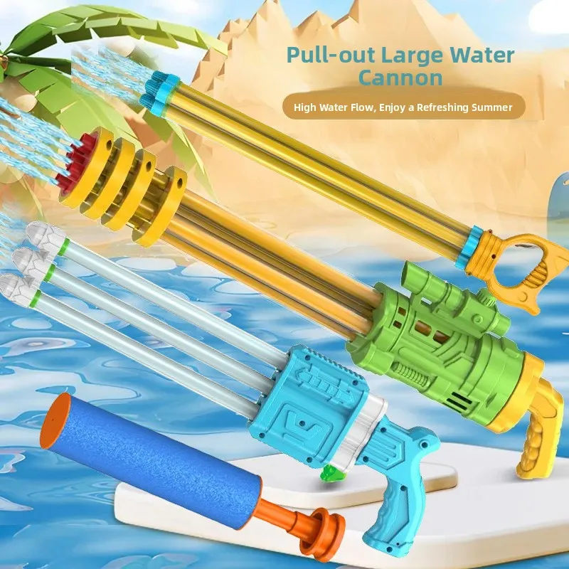 Children's Water Gun Toy Gyratory Screw-Driven Pull-Out Water Cannon Boys Girls Water Battle Weapon Creative Short Sleeve T-S...
Children's Water Gun Toy Gyratory Screw-Driven Pull-Out Water Cannon Boys Girls Water Battle Weapon Creative Short Sleeve T-S...