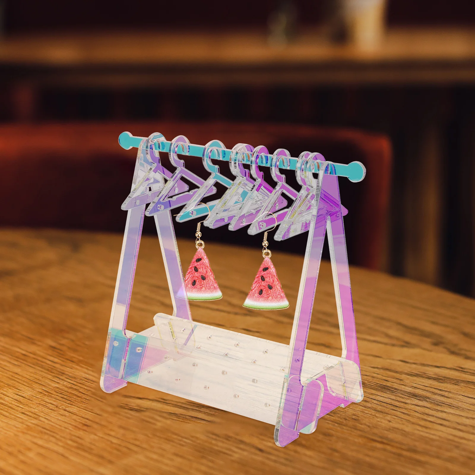 1Set Acrylic Jewelry Rack Earring Hanger for Home Store Use Jewelry Organizer Display Holder Earrings Hanging Rack Chic Design
1Set Acrylic Jewelry Rack Earring Hanger for Home Store Use Jewelry Organizer Display Holder Earrings Hanging Rack Chic Design