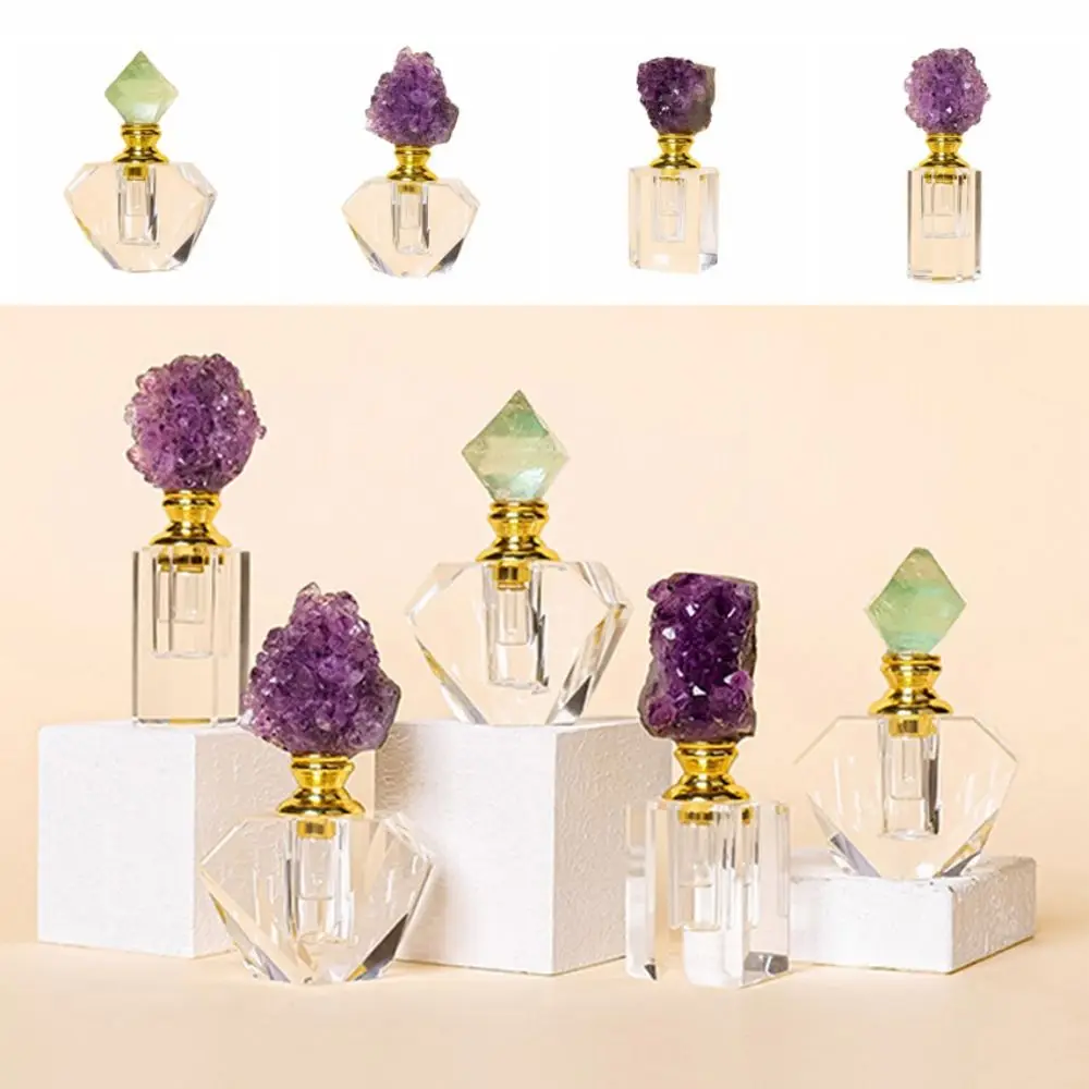 Creative Crystal Bottle Refillable Empty Essential Oil Diffuser Bottle Leakproof 3ml Essential Oil Vials Home Decoration
Creative Crystal Bottle Refillable Empty Essential Oil Diffuser Bottle Leakproof 3ml Essential Oil Vials Home Decoration