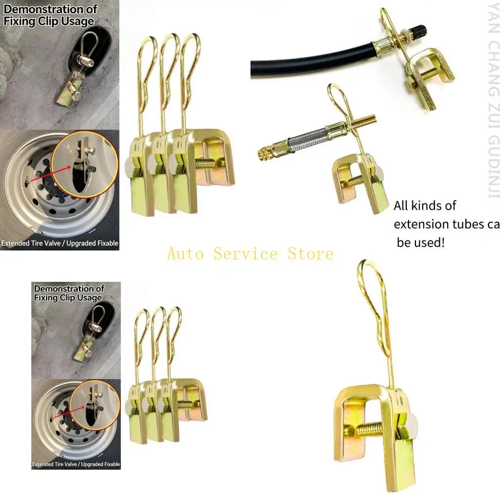 462A Truck Twin Wheel Clamp Holder Single Clip Screw Tire Valves Extension Holder
462A Truck Twin Wheel Clamp Holder Single Clip Screw Tire Valves Extension Holder