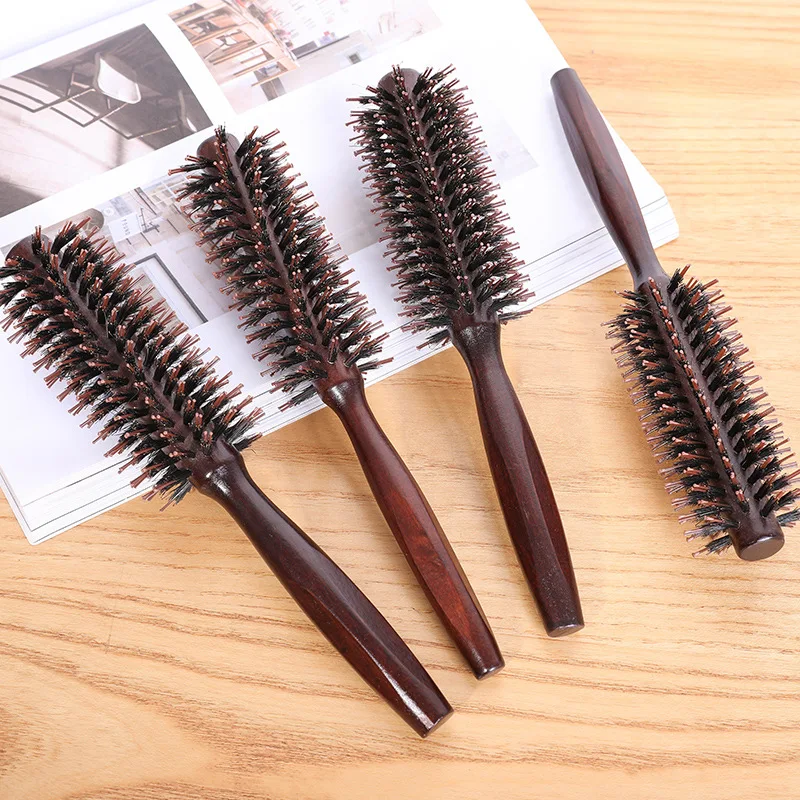 Premium Tree Handle Pig Mane Curling Comb Household Solid Wood Square Handle Comb Blow Styling Curling Comb Hair Styling Tool
Premium Tree Handle Pig Mane Curling Comb Household Solid Wood Square Handle Comb Blow Styling Curling Comb Hair Styling Tool