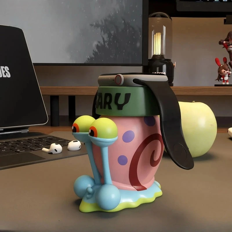 Gary the Snail Universal Watch Charging Stand Office Desktop Creative Cartoon Decorative Ornament Yellow Sponge Merchandise
Gary the Snail Universal Watch Charging Stand Office Desktop Creative Cartoon Decorative Ornament Yellow Sponge Merchandise