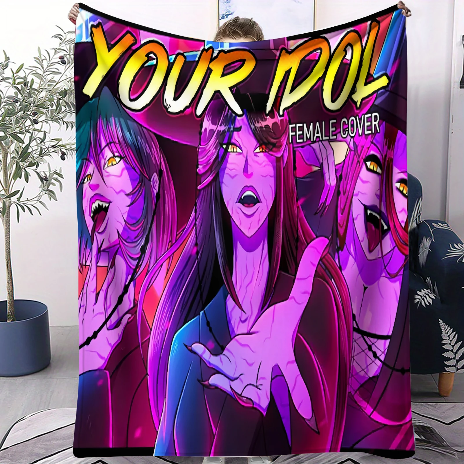 6 Styles K-Pop Demon Hunters Blanket Hot Anime Flannel Blanket Fan Gift for Home Leisure Camping Travel Multifunctional Blanket
6 Styles K-Pop Demon Hunters Blanket Hot Anime Flannel Blanket Fan Gift for Home Leisure Camping Travel Multifunctional Blanket