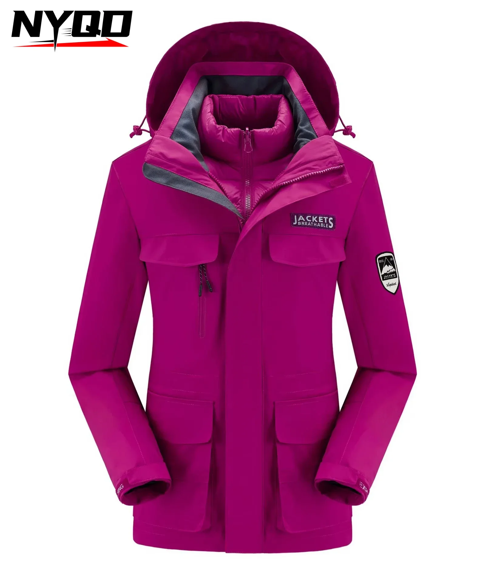 New Women Men Windproof Waterproof Warm Thicken And Down Jacket Ski Clothes down jacket two-piece S-5XL Size purchase jacket
New Women Men Windproof Waterproof Warm Thicken And Down Jacket Ski Clothes down jacket two-piece S-5XL Size purchase jacket