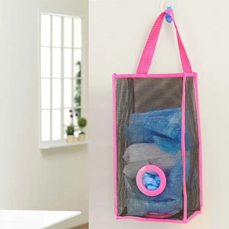 Wall Mount Trash Mesh Bag Easy To Extract Grocery Storage Plastic Bag Reusable Hanging Garbage Bags Kitchen Organizer Container
Wall Mount Trash Mesh Bag Easy To Extract Grocery Storage Plastic Bag Reusable Hanging Garbage Bags Kitchen Organizer Container